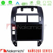 Nakamichi Nam5260 Series 4core Android12 4+64gb vw Polo 2002-2009 Navigation Multimedia Tablet 9 με Carplay &Amp; Android Auto u-n44-Vw1229