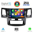 DIGITAL IQ RTG 4720_CPA (9inc) MULTIMEDIA TABLET for TOYOTA HILUX mod. 2005-2016