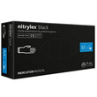 MER13329/AM ΓΑΝΤΙΑ ΝΙΤΡΙΛΙΟΥ MERCATOR NITRYLEX BASIC ΣΕ ΜΑΥΡΟ ΧΡΩΜΑ MEDIUM (M)  AMIO - 100 Τεμ.