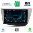 DIGITAL IQ RTC 5574_CPA (9inc) MULTIMEDIA TABLET for SEAT LEON mod. 2005-2012