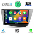 DIGITAL IQ RTC 5574_CPA (9inc) MULTIMEDIA TABLET for SEAT LEON mod. 2005-2012