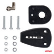 04078/AM ΚΟΡΝΑ ΠΝΕΥΜΑΤΙΚΗ ΜΟΝΗ 12/24V 115dB LOW TONE ΜΗΚΟΣ:620mm ΧΡΩΜΙΟ ΑΜΙΟ - 1 ΤΕΜ.