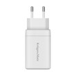 KM0857 . Φορτιστής USB A - USB C 65W με λειτουργία Power Delivery και Quick Charge Kruger&Matz GAN