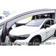 ΑΝΕΜ.23650 ΑΝΕΜΟΘΡΑΥΣΤΕΣ ΓΙΑ MERCEDES EQE 5D 2022+ ΖΕΥΓΑΡΙ ΑΠΟ ΕΥΚΑΜΠΤΟ ΦΙΜΕ ΠΛΑΣΤΙΚΟ HEKO - 2 ΤΕΜ.