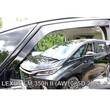 ΑΝΕΜ.30042 ΑΝΕΜΟΘΡΑΥΣΤΕΣ ΓΙΑ LEXUS LM 350H (AW10) 5D 2023+ ΖΕΥΓΑΡΙ ΑΠΟ ΕΥΚΑΜΠΤΟ ΦΙΜΕ ΠΛΑΣΤΙΚΟ HEKO - 2 ΤΕΜ.