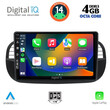DIGITAL IQ BXF 6130_CPA (9inc) MULTIMEDIA TABLET for FIAT 500 mod. 2007-2015