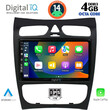 DIGITAL IQ BXF 6406_CPA (9inc) MULTIMEDIA TABLET for MERCEDES CLK (W209) mod. 2000-2004