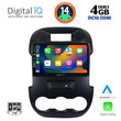 DIGITAL IQ BXF 6171_CPA (9inc) MULTIMEDIA TABLET for FORD RANGER mod. 2011-2015