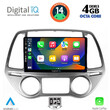DIGITAL IQ BXF 6227_CPA CLIMA (9inc) MULTIMEDIA TABLET for HYUNDAI i20 mod. 2008-2012