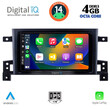 DIGITAL IQ BXF 6696_CPA (9inc) MULTIMEDIA TABLET for SUZUKI GRAND VITARA mod. 2005-2015
