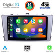 DIGITAL IQ BXF 6705_CPA (9inc) MULTIMEDIA TABLET for TOYOTA AVENSIS (T27) mod. 2009-2015