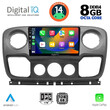 DIGITAL IQ BXF 7463_CPA (10inc) MULTIMEDIA TABLET for NISSAN NV400 - OPEL MOVANO - RENAULT MASTER mod. 2010-2020