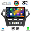 DIGITAL IQ BXF 7162_CPA CLIMA (10inc) MULTIMEDIA TABLET for FORD MONDEO mod. 2007-2011