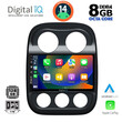 DIGITAL IQ BXF 7277_CPA (10inc) MULTIMEDIA TABLET for JEEP COMPASS - PATRIOT mod. 2007-2016