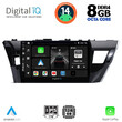 DIGITAL IQ BXF 7714_CPA (10inc) MULTIMEDIA TABLET for TOYOTA COROLLA mod. 2013-2016
