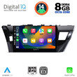 DIGITAL IQ BXF 7714_CPA (10inc) MULTIMEDIA TABLET for TOYOTA COROLLA mod. 2013-2016