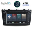 DIGITAL IQ X302_GPS (8'' DVD) MULTIMEDIA for  MAZDA 3 mod. 2009-2014