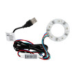L3518.6 ΒΑΣΗ ΦΩΤΙΖΟΜΕΝΗ ΑΡΩΜΑΤΙΚΟΥ KING RGB LED ΜΕ ΚΑΛΩΔΙΟ ΦΟΡΤΙΣΗΣ USB 5V/140cm (ΜΟΝΟ ΓΙΑ L3523.8 ΓΙΑΣΕΜΙ) LAMPA  - 1 ΤΕΜ.