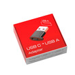 L3869.5 ΑΝΤΑΠΤΟΡΑΣ ΦΟΡΤΙΣΗΣ & ΣΥΓΧΡΟΝΙΣΜΟΥ USB-C>USB-A SMARTPHONE ESSENTIALS LAMPA  - 1 ΤΕΜ.