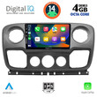 DIGITAL IQ BXF 6463_CPAA (10inc) MULTIMEDIA TABLET for NISSAN NV400 - OPEL MOVANO - RENAULT MASTER mod. 2010-2020