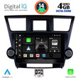 DIGITAL IQ BXF 6719_CPAA (10inc) MULTIMEDIA TABLET for TOYOTA HIGHLANDER mod. 2008-2015