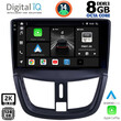DIGITAL IQ BXF 8507_CPAA (9inc) MULTIMEDIA TABLET for PEUGEOT 207 mod. 2007&gt;