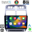 DIGITAL IQ BXF 8512_CPAA (9inc) MULTIMEDIA TABLET for PEUGEOT 307 mod. 2001-2008