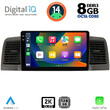 DIGITAL IQ BXF 8712_CPAA (9inc) MULTIMEDIA TABLET for TOYOTA COROLLA mod. 2001-2006