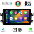 DIGITAL IQ BXF 8688_CPAA (9inc) MULTIMEDIA TABLET for FIAT SEDICI – SUZUKI SX4 mod. 2005-2013