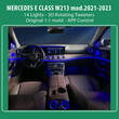 DIQ AMBIENT 8176 ED BENZ E (W213) (Digital iQ Ambient Light for Mercedes E (W213) mod.2021-2023 , 14 Lights)