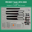 DIQ AMBIENT 8747 FULL KIT VW GOLF 7 (Digital iQ Ambient Light VW GOLF 7 mod. 2014-2021, 21 Lights)