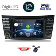 DIGITAL IQ AN 090_GPS (7'' DVD) MULTIMEDIA SYSTEM for MERCEDES E (W211) – CLS (W219) mod. 2003-2009