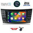 DIGITAL IQ AN 090_GPS (7'' DVD) MULTIMEDIA SYSTEM for MERCEDES E (W211) – CLS (W219) mod. 2003-2009