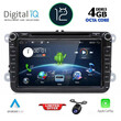 DIGITAL IQ AN 579_CPA (8" DVD) MULTIMEDIA SYSTEM for SEAT – SKODA – VW mod. 2004-2014