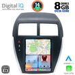 DIGITAL IQ BXF 7952_CPAA TESLA STYLE for MITSUBISHI ASX mod. 2009&gt;