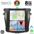 DIGITAL IQ BXF 7963_CPAA TESLA STYLE for TOYOTA COROLLA 4D mod. 2006-2012
