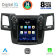 DIGITAL IQ BXF 7965_CPAA TESLA STYLE for TOYOTA HILUX mod. 2005-2015