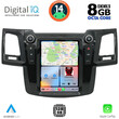 DIGITAL IQ BXF 7965_CPAA TESLA STYLE for TOYOTA HILUX mod. 2005-2015