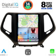 DIGITAL IQ BXF 7984_CPAA TESLA STYLE for JEEP CHEROKEE mod. 2014&gt;