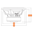 Subwoofer Αυτοκινήτου – Hertz MG 12 BASS