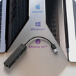 ICY BOX 4 PORT TYPE-C/USB 3.2 HUB AND LAN ADAPTER