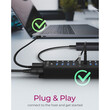 ICY BOX 17-PORT USB 3.2 HUB BLACK