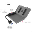 ICY BOX USB 3.2 GEN1 ADAPTER CABLE FOR 2.5' SATA HDD WITH PLASTIC ENCLOSURE