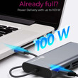 ICY BOX 10 IN 1 TYPE-C DOCK (HUB + HDMI + BGA + CARD READER + 3.5MM) PD100W