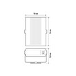 L9711.9 ΑΕΡΟΘΕΡΜΟ / ΑΝΕΜΙΣΤΗΡΑΣ 24V/150w ΓΙΑ ΨΥΧΡΟ / ΘΕΡΜΟ ΑΕΡΑ ΚΕΡΑΜΙΚΗΣ ΘΕΡΜΑΝΣΗΣ  ΜΕ ΚΑΛΩΔΙΟ 140cm 140x100x78 LAMPA -1 ΤΕΜ.