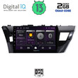 DIGITAL IQ BXB 1714_GPS (10inc) MULTIMEDIA TABLET for TOYOTA COROLLA mod. 2013-2016