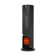 TSA8062 . Κεραμικό αερόθερμο 800W/2000W με τηλεχειριστήριο και απομίμηση τζακιού TEESA