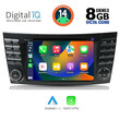 DIGITAL IQ BXF 790_CPAA (7'' DVD) MULTIMEDIA SYSTEM for MERCEDES E (W211) – CLS (W219) mod. 2003-2009
