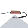 GloboStar® 60209-1 Χωνευτό LED Panel Milky Super Slim 60x60cm 48W 4800lm 120° CRI≥80Ra UGR