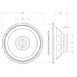 Macrom  M2c62  6.5 Inches Coaxial two-way Speaker Άμεση Παράδοση